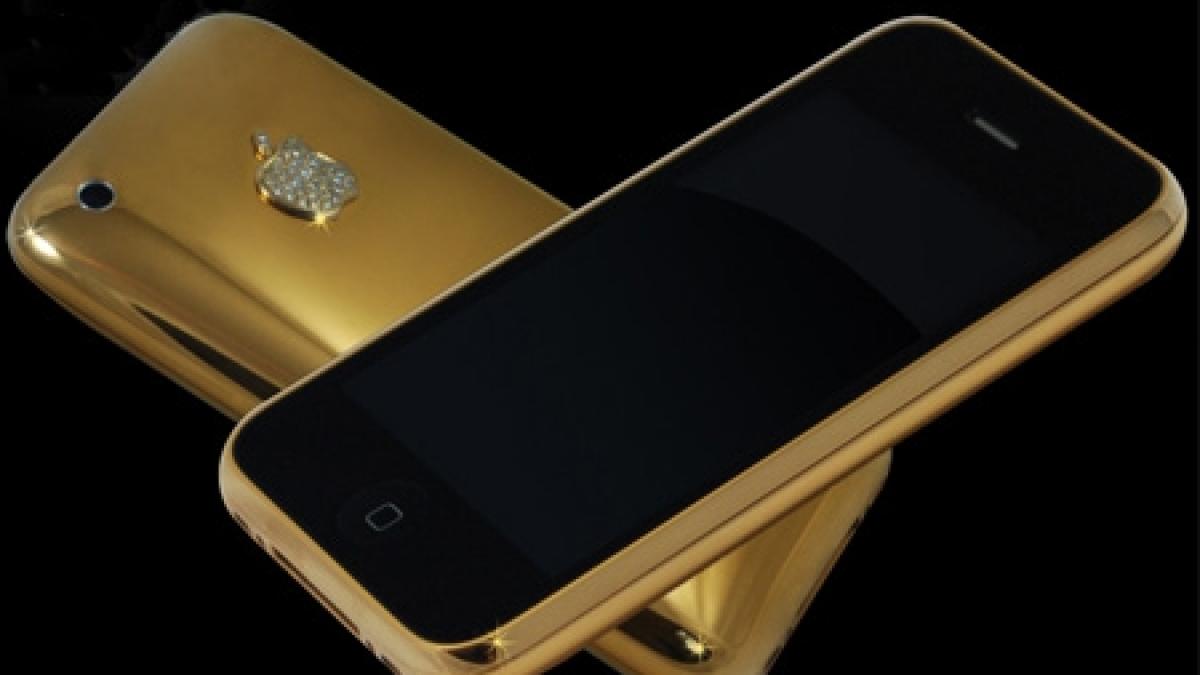 In Dubai se vinde iPhone 5 placat cu aur