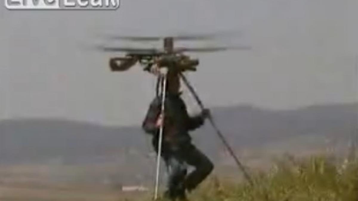 Inspectorul Gadget e real. Pălăria cu elice, testată cu succes (VIDEO)