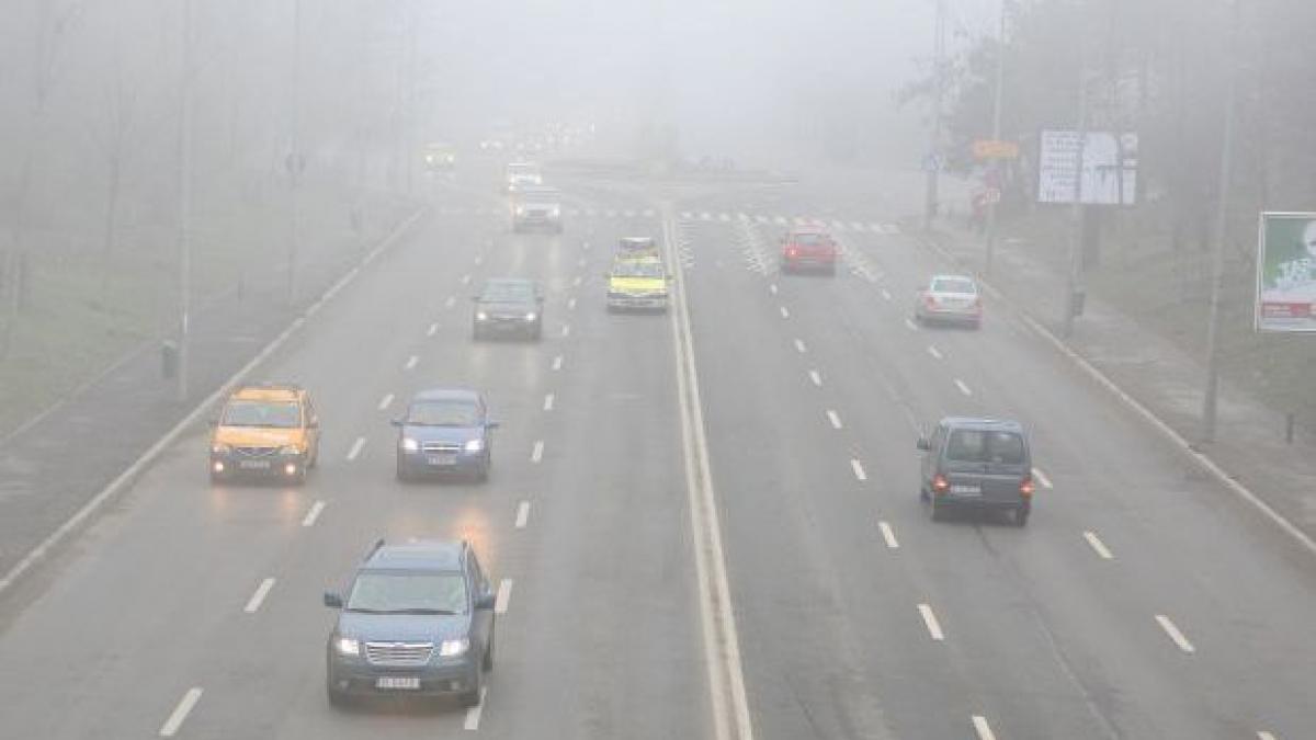 AVERTIZARE DE CEAŢĂ pentru Capitală, A2 şi alte 16 judeţe