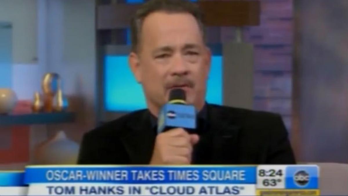 tom hanks injuratura good morning america