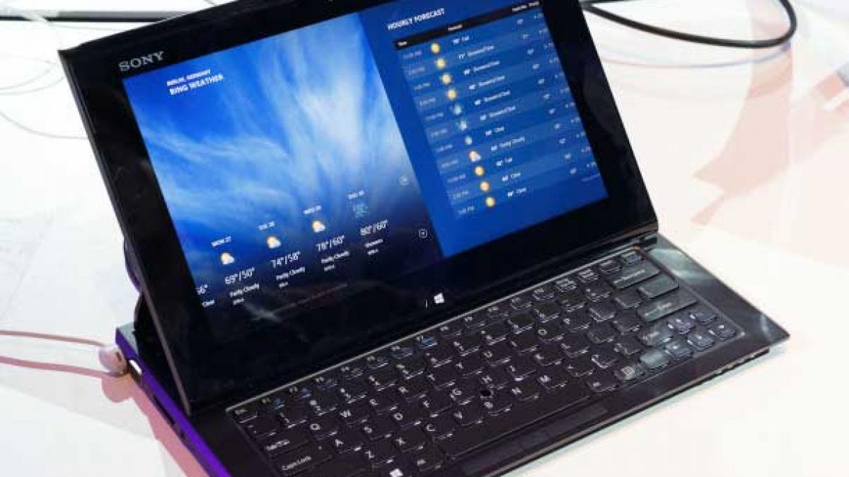 "Hibridul” Vaio Duo cu Windows 8, la 6000 de lei