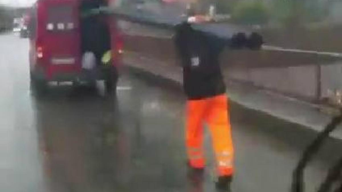 Ce face Dorel, se antrenează pentru maraton sau n-are încotro? (VIDEO)