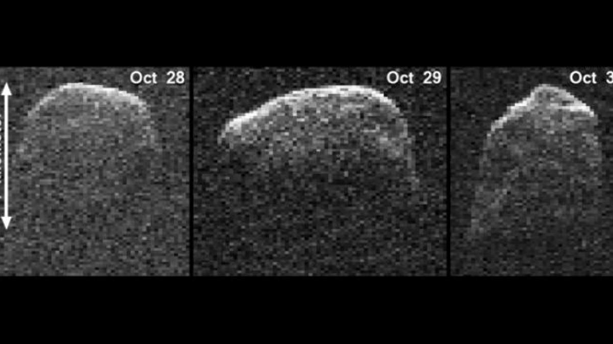 Imagini SPECTACULOASE, surprinse de radar, cu un ASTEROID GIGANT ajuns mai aproape ca niciodată de TERRA (VIDEO)