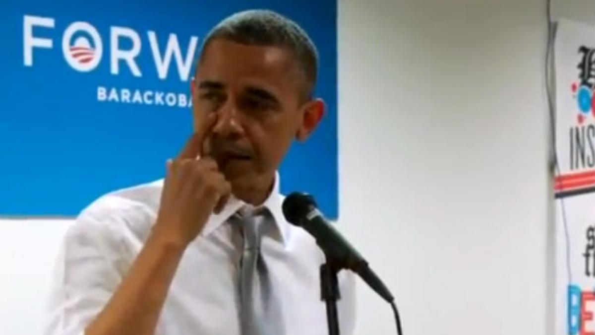 video obama a plans in fata staff ului de campanie