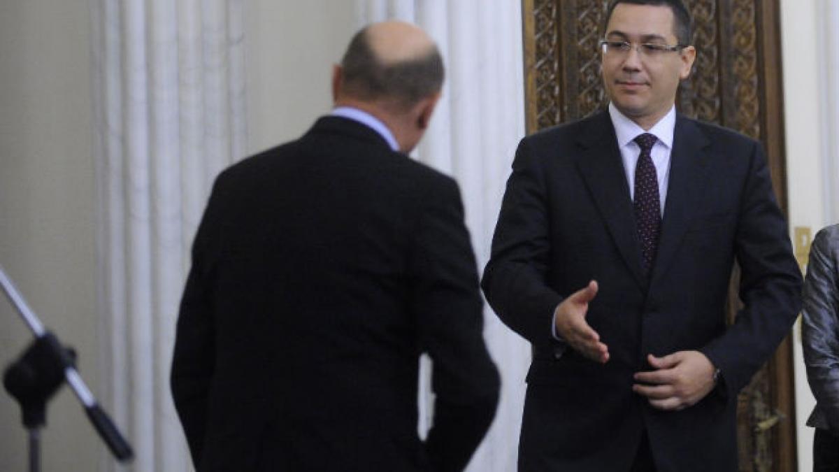 Ponta spune că a făcut pace cu Băsescu: ”Ultimele luni arată că este posibilă coabitarea”