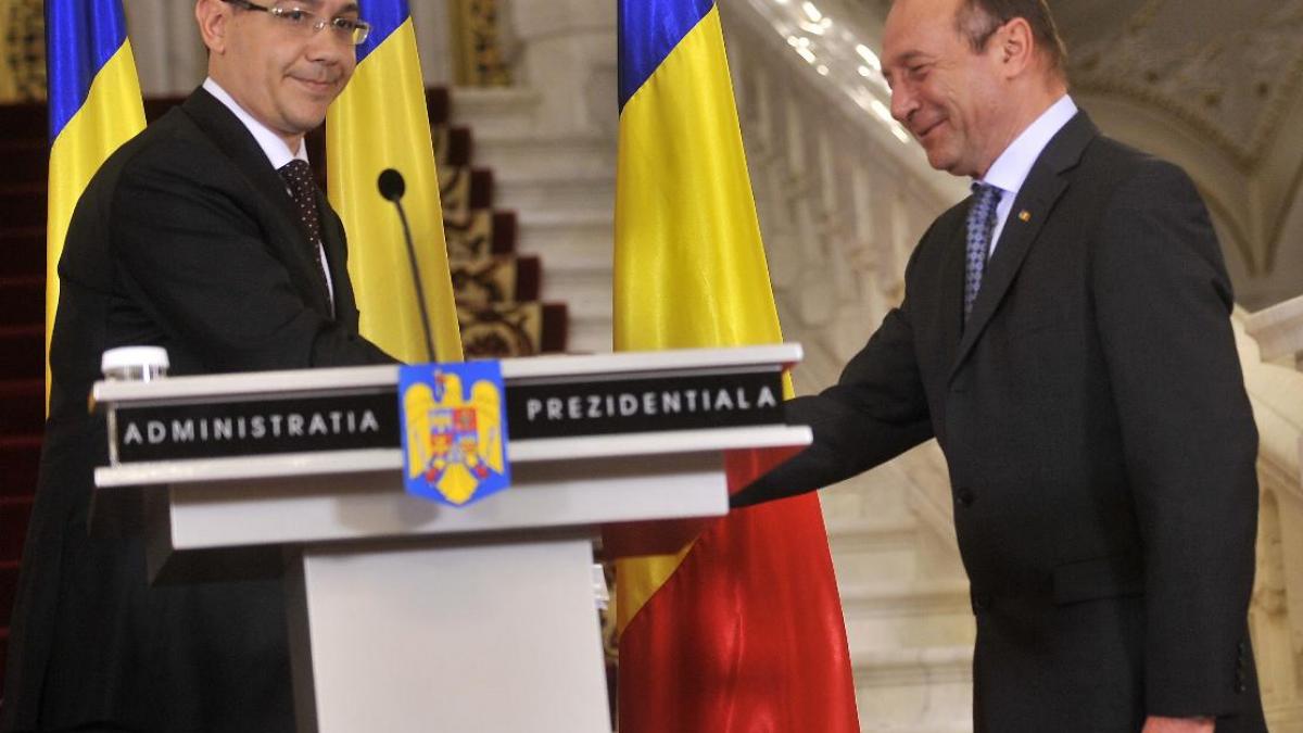 Ponta se întâlneşte cu Băsescu, în această după-amiază