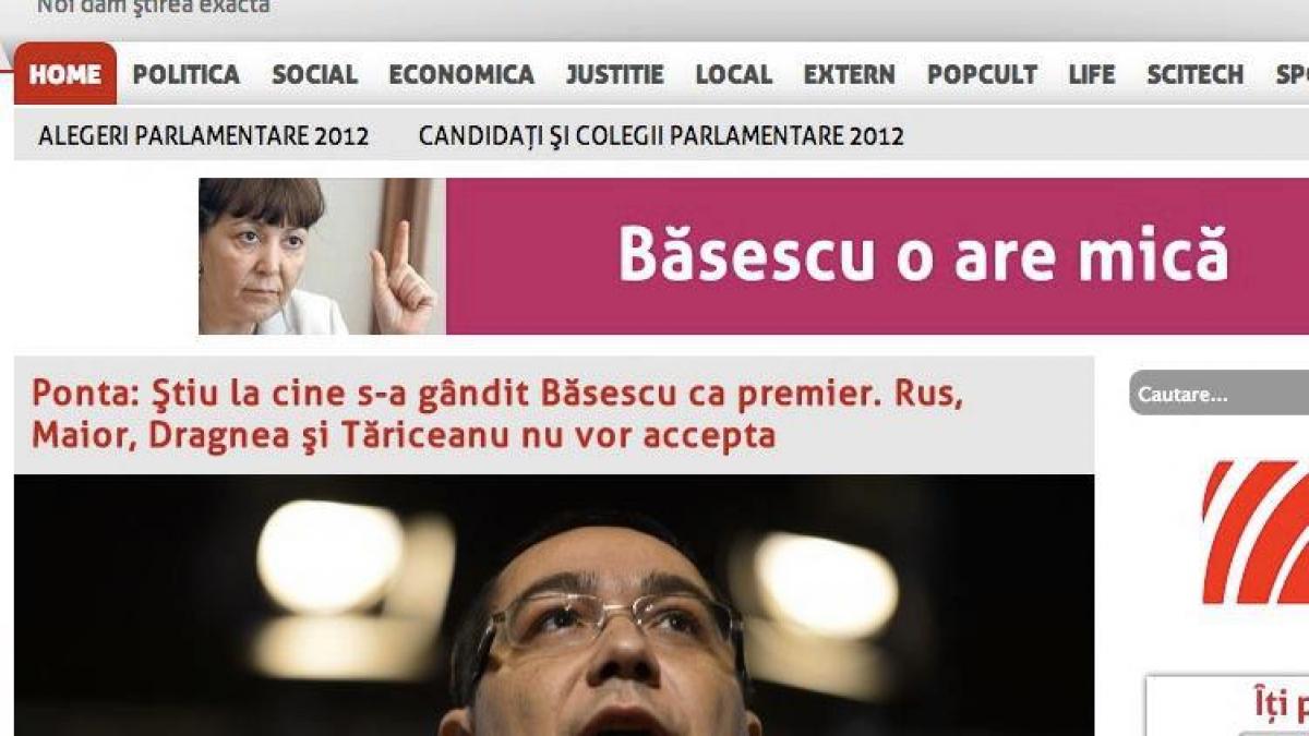 „Băsescu o are mică”. Mesajul electoral care l-a înfuriat pe șeful statului a fost atacat de Videanu la BEC