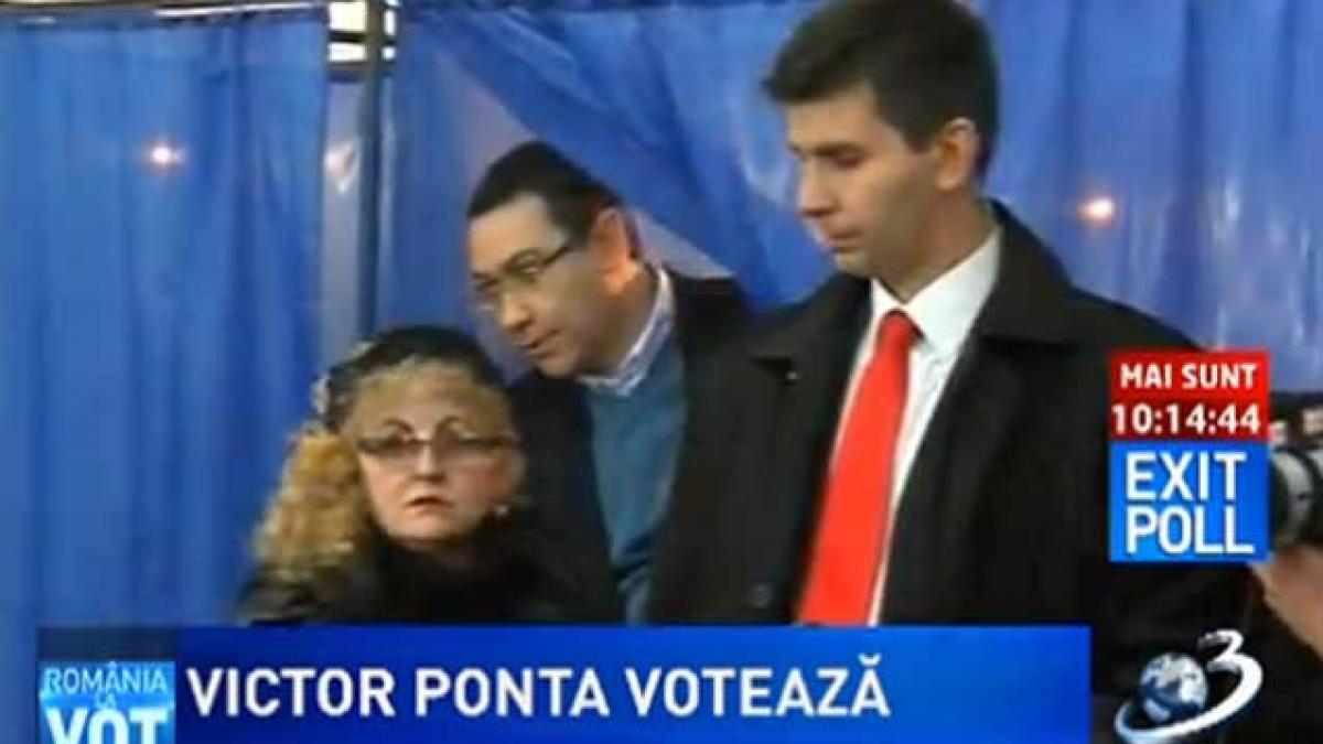 Ponta: Vasile Blaga s-a blocat singur. Mă bucur că n-a putut să voteze. M-am rugat de el să facem alegerile în noiembrie 