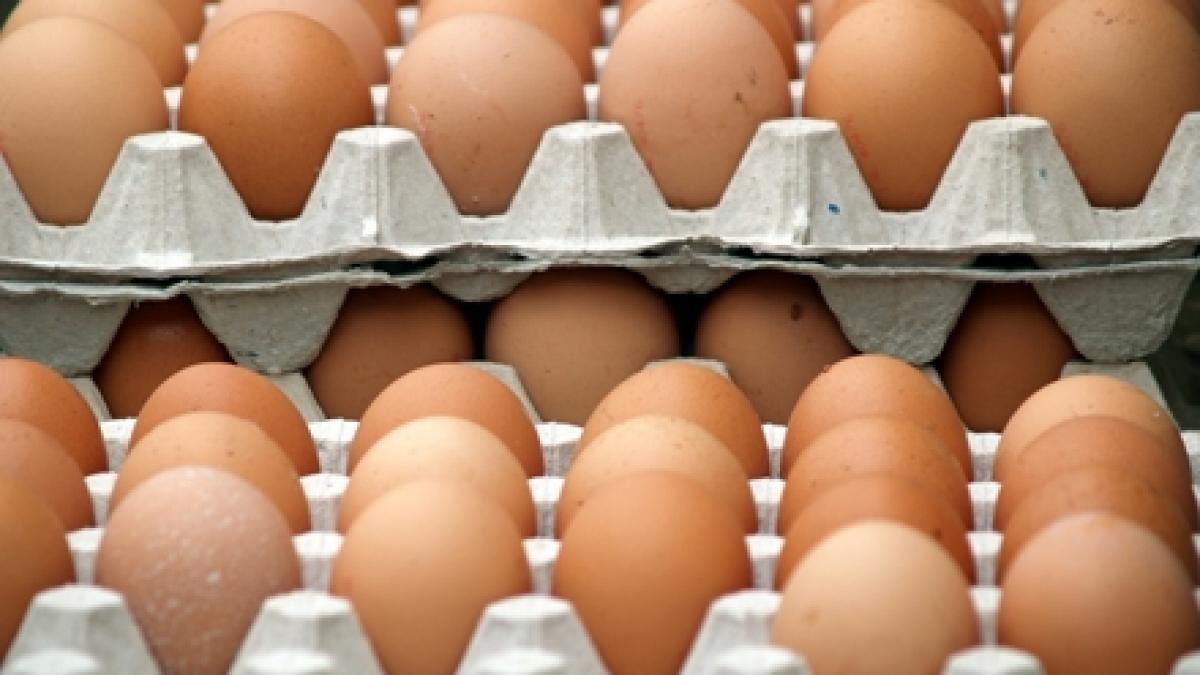 Ouăle s-au scumpit cu 8%