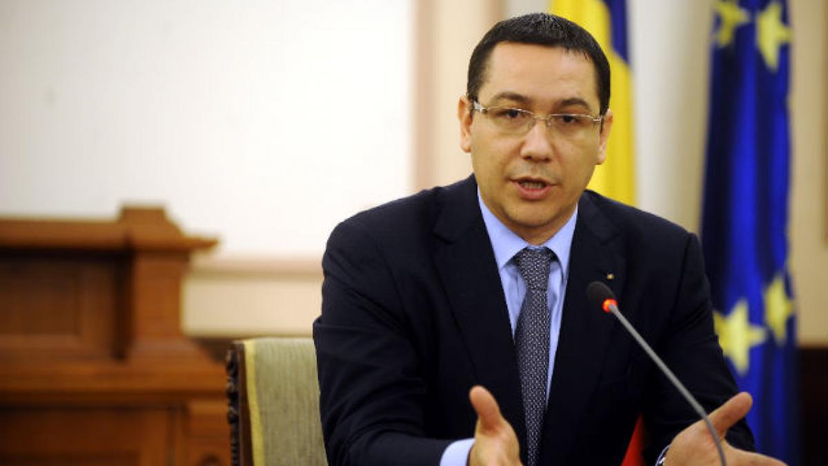 Ponta a prezentat bugetul pe anul acesta. "În 2013 România va avea un PIB de circa 140 de miliarde de euro"