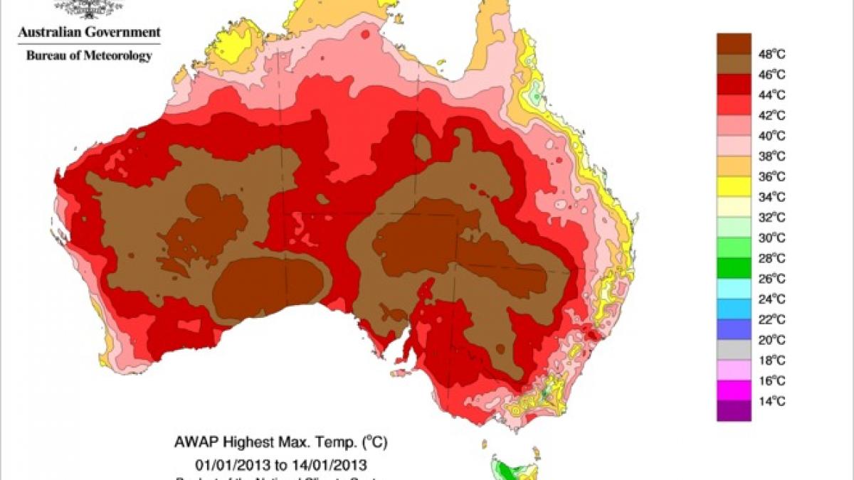 Record de căldură în Australia: Termometrul a atins 45,8 grade Celsius la Sydney
