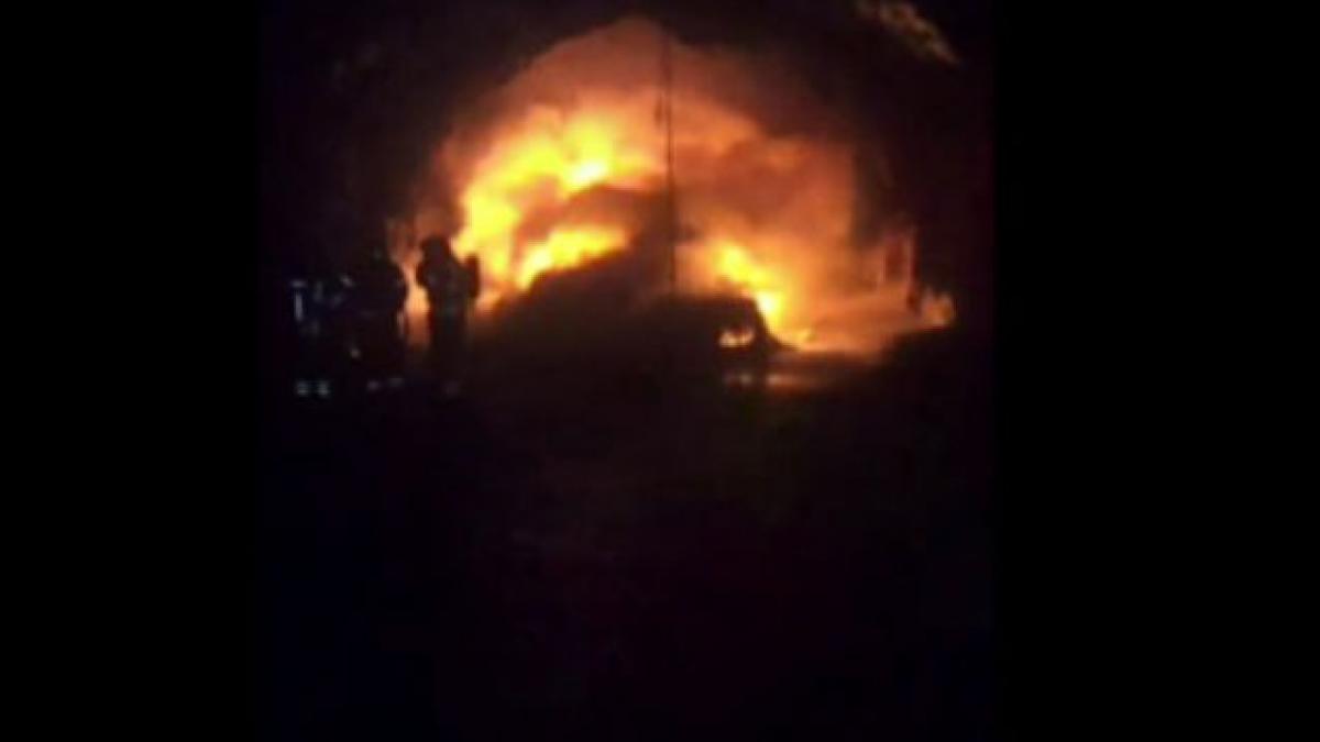 Brânză în flăcări! Un accident bizar închde traficul într-un tunel norvegiat timp de două săptămâni