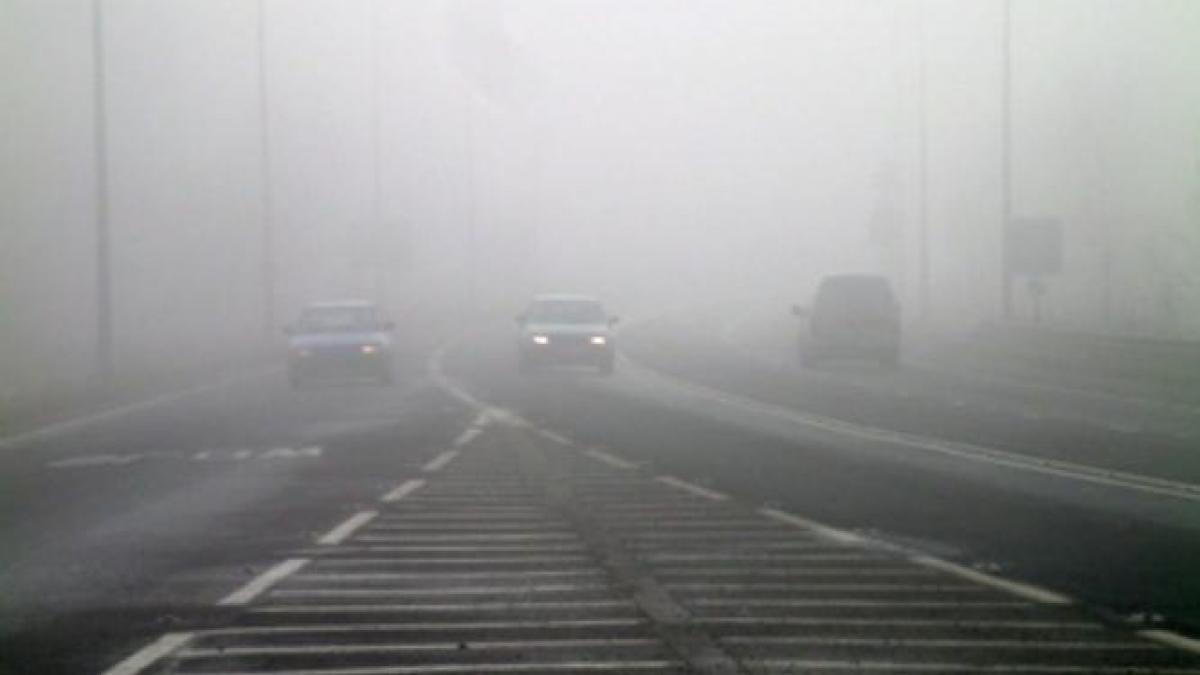 COD GALBEN de ceaţă şi polei pentru mai multe judeţe din ţară. Vezi zonele vizate 