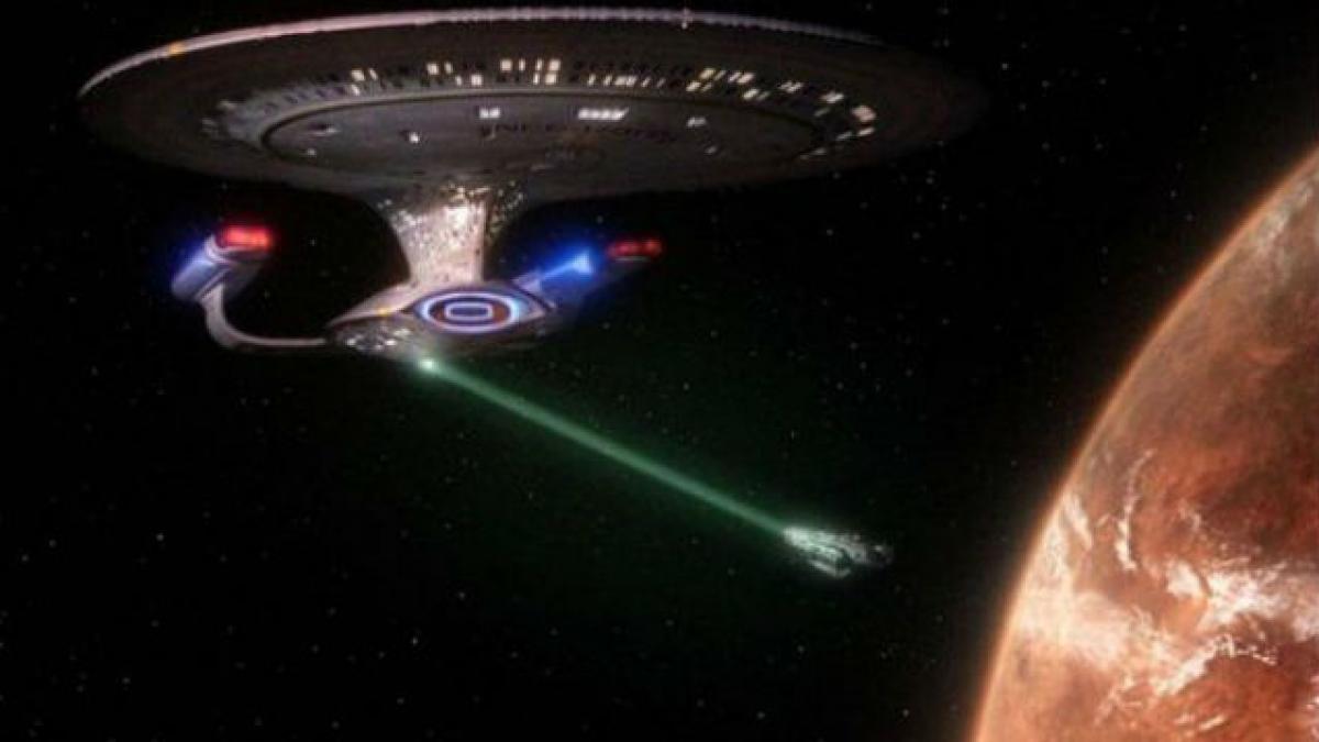 Undă tractoare în stilul Star Trek, dezvoltată de oamenii de ştiinţă