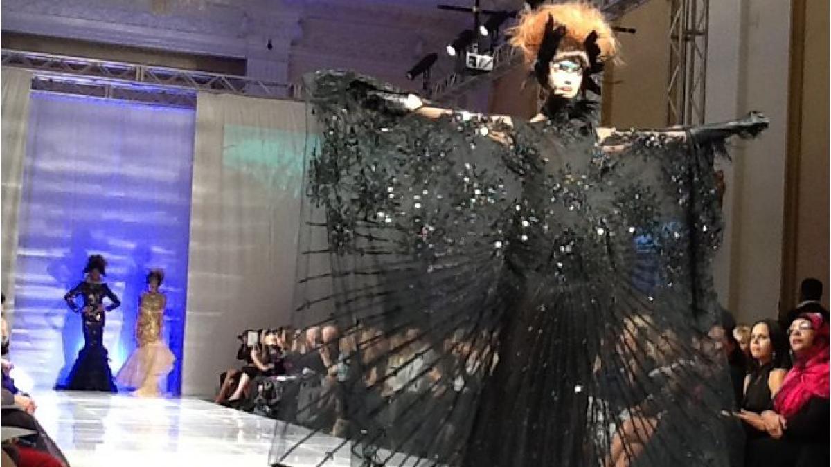Cătălin Botezatu, SHOW EXCENTRIC la festivalul de modă de la New York (GALERIE FOTO)