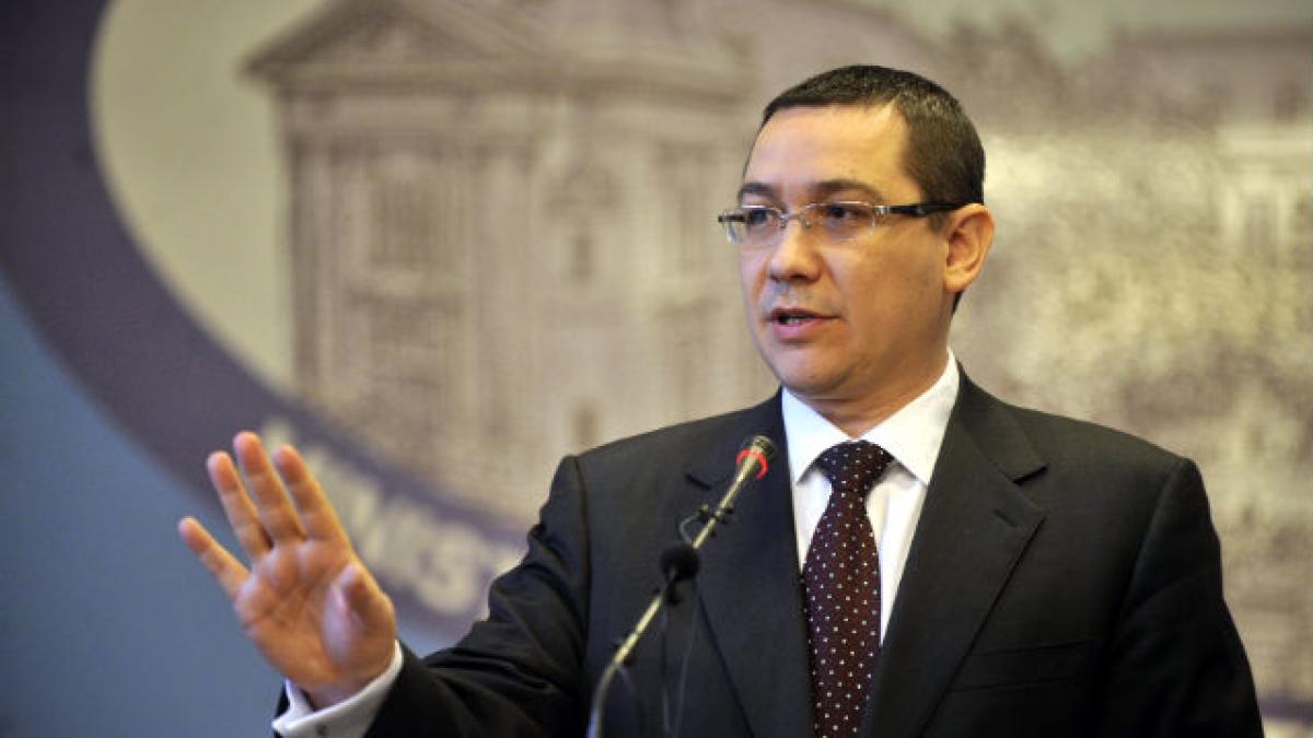 Ponta: Nu sunt de acord cu toate condiţiile impuse de Traian Băsescu în scrisoare