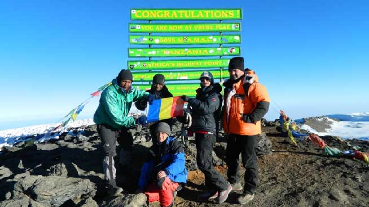 O româncă, 14 munţi şi două “maratoane” alpine