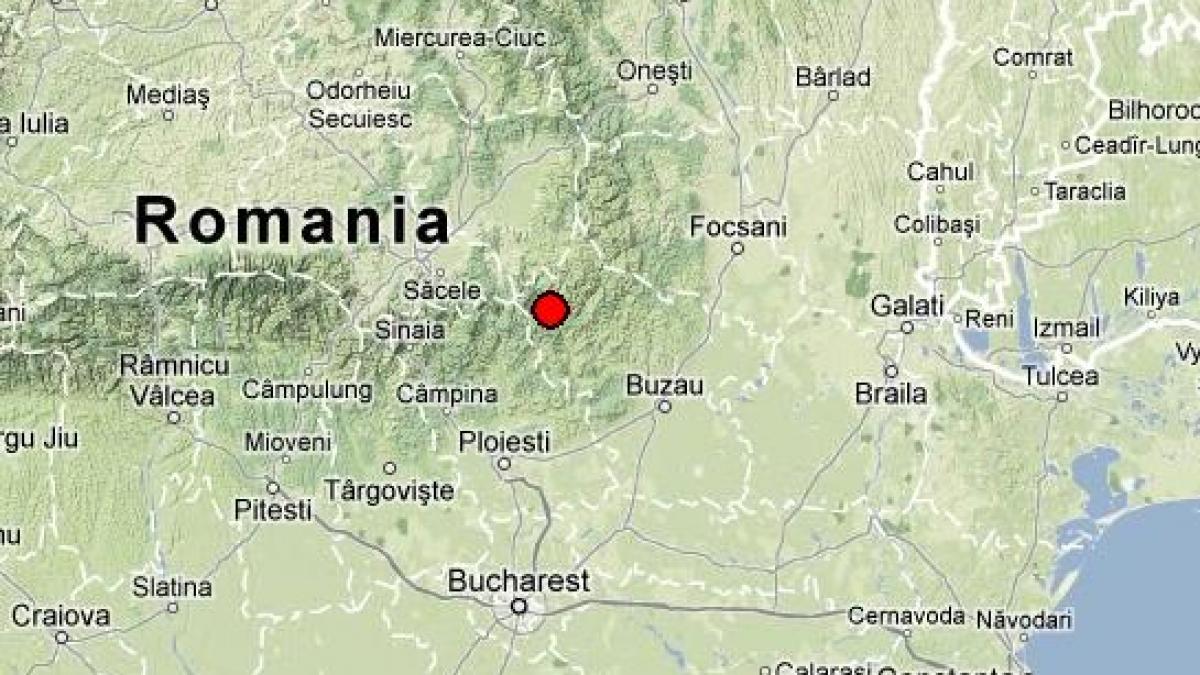 Cutremur în Vrancea, în această dimineaţă. Intensitatea epicentrală a fost II pe scara Mercalli