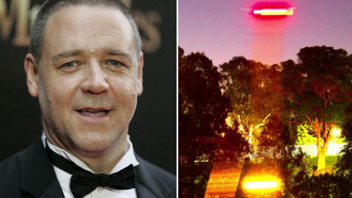 (VIDEO) Russell Crowe crede că a filmat un OZN. Starul hollywoodian a postat filmarea pe YouTube