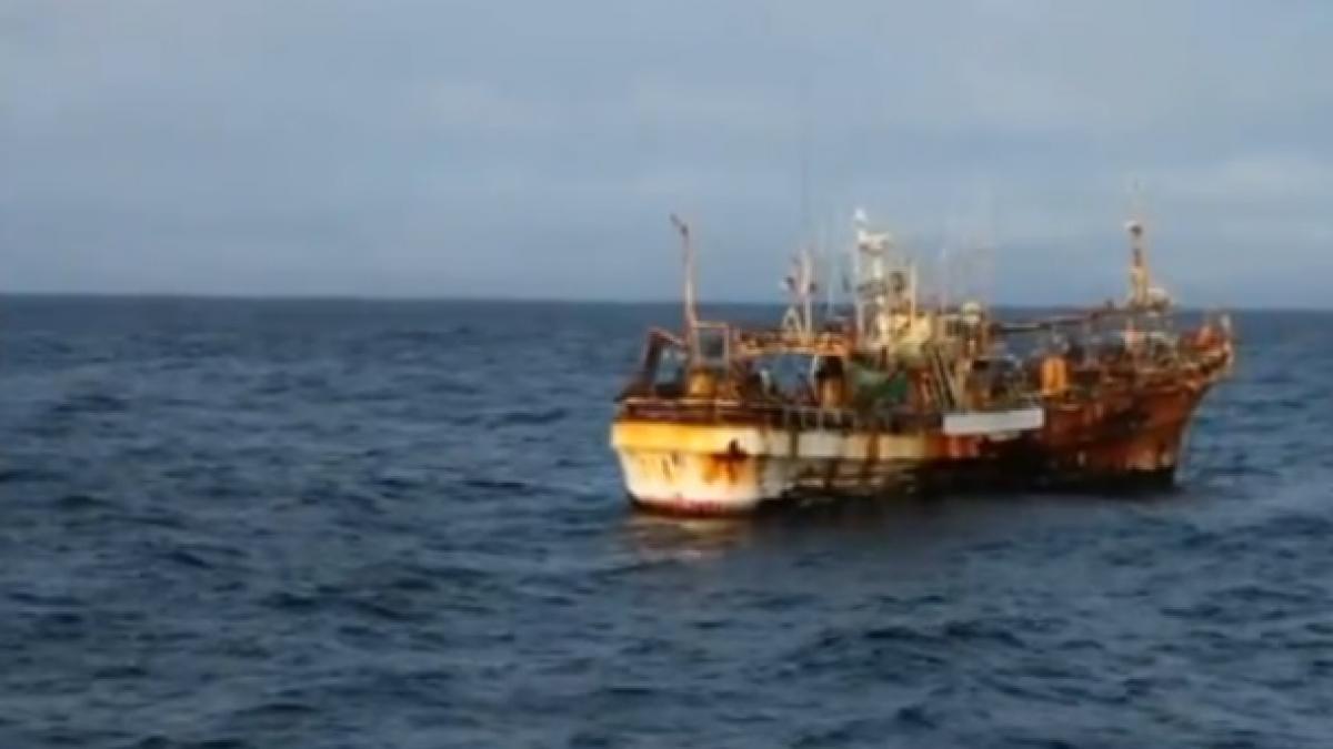 garda de coasta americana scufunda nava japoneza ryou un maru in golful alaska video