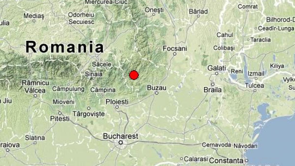 Cutremur în zona Vrancea-Buzău. Vezi la ce adâncime s-a produs şi ce magnitudine a avut seismul