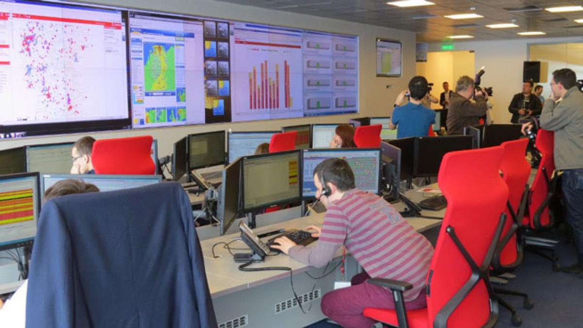Reţele europene Vodafone, monitorizate de la Bucureşti