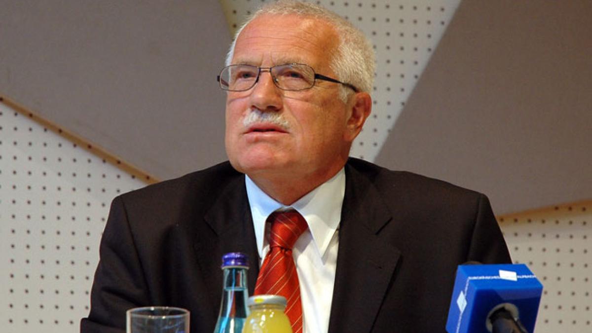 Fostul preşedinte ceh a scăpat de acuzaţia de înaltă trădare