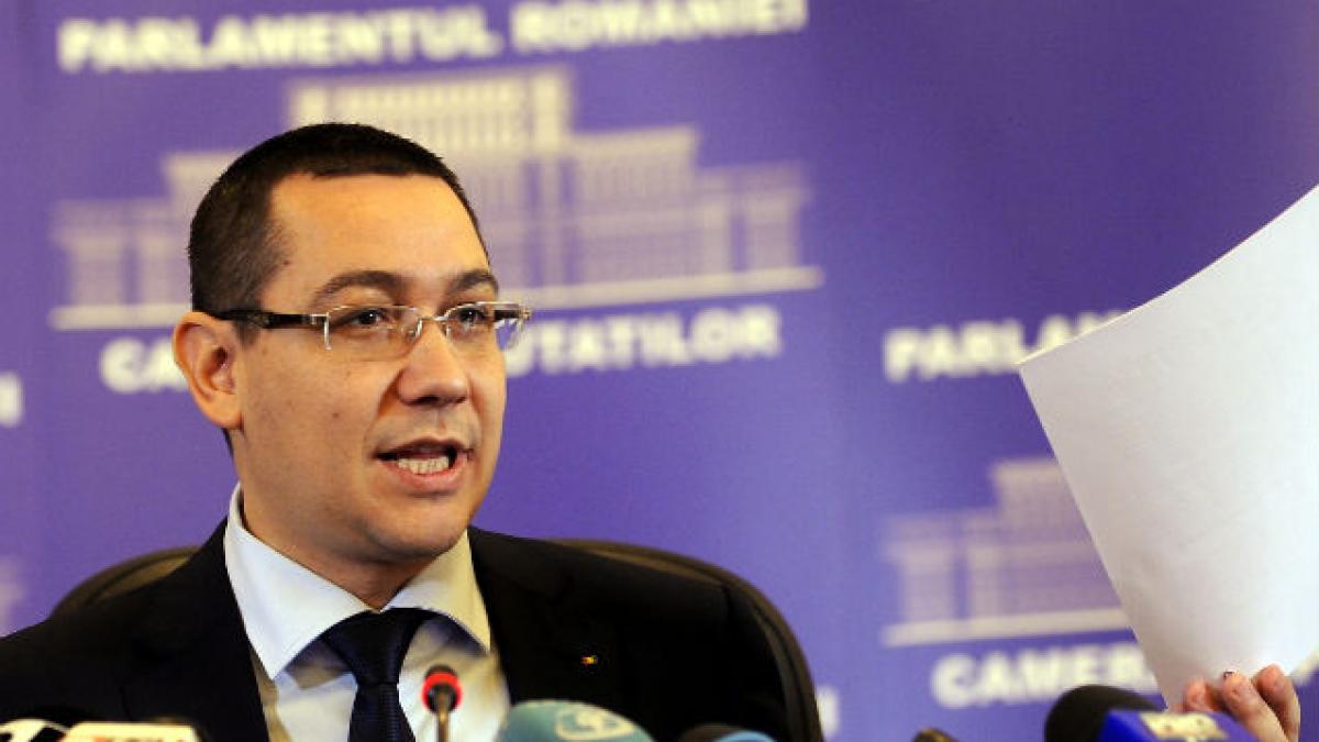 Ponta: 75% dintre banii restituiţi foştilor proprietari au fost scoşi din ţară