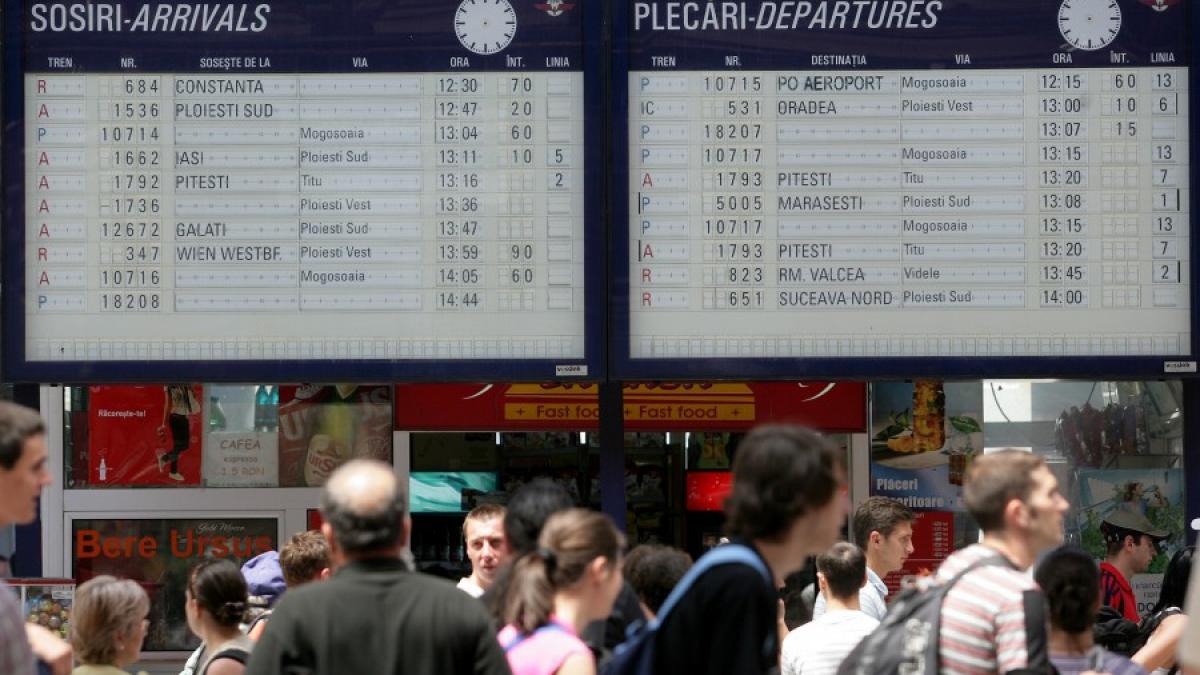 Circulaţia trenurilor, modificată pe durata mini-vacanţei de 1 Mai şi a Sărbătorilor de Paşte