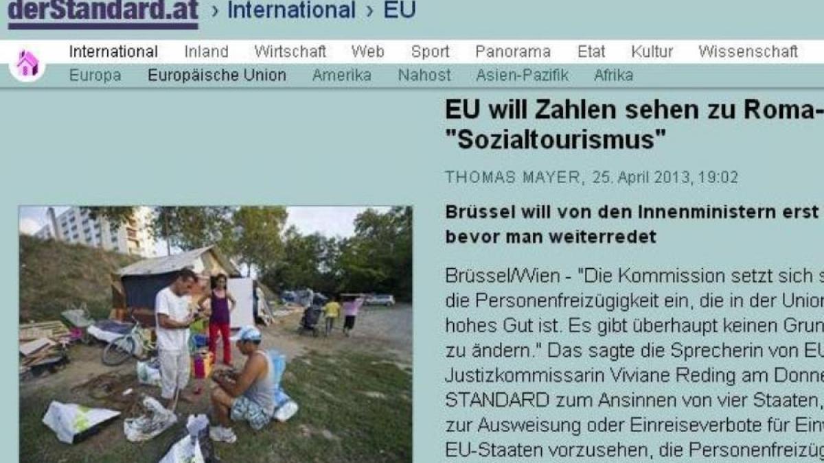 “Românii, vinovaţii perfecţi în campaniile electorale din Europa” (presa austriacă)