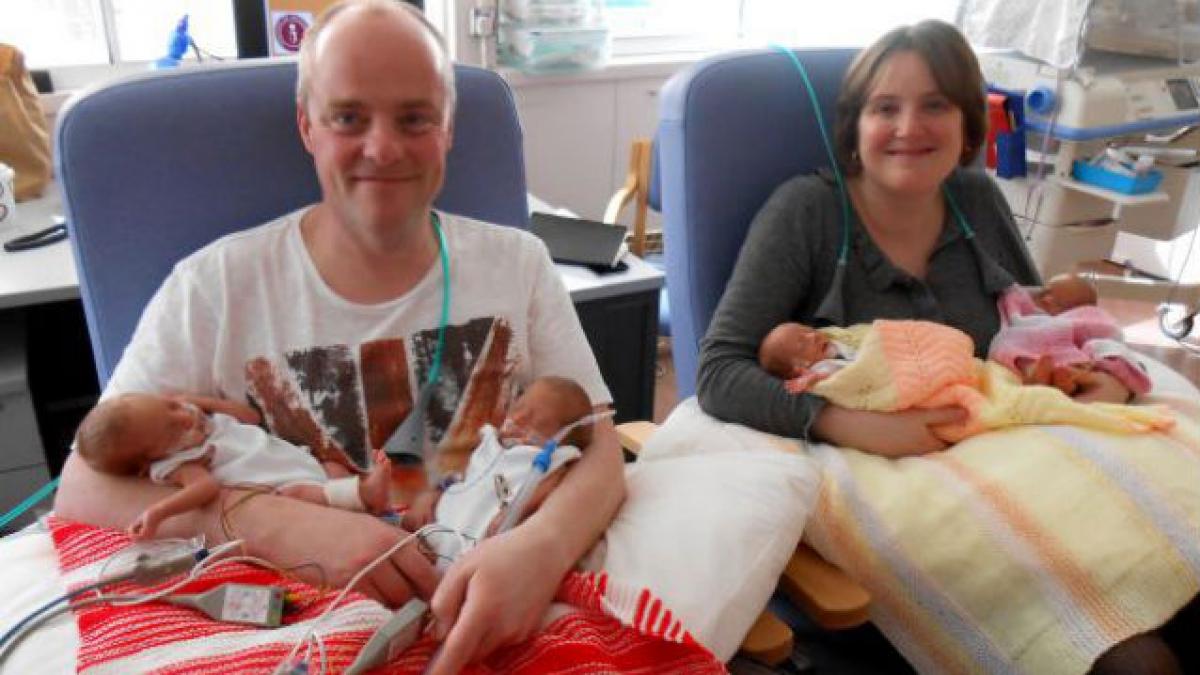 Miracol medical în Marea Britanie. Se întâmplă odată la 70 de milioane de naşteri!