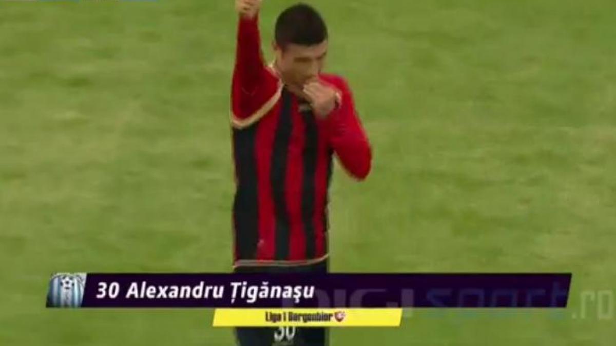 INCREDIBIL! Reuşita lui Ţigănaşu de la CSMS Iaşi, nominalizată la golul săptămânii în lume! (VIDEO)