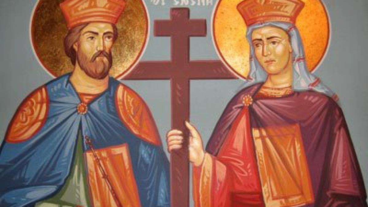 Sfinţii Împăraţi Constantin şi Elena vor fi sărbătoriţi cu fast la Bucureşti