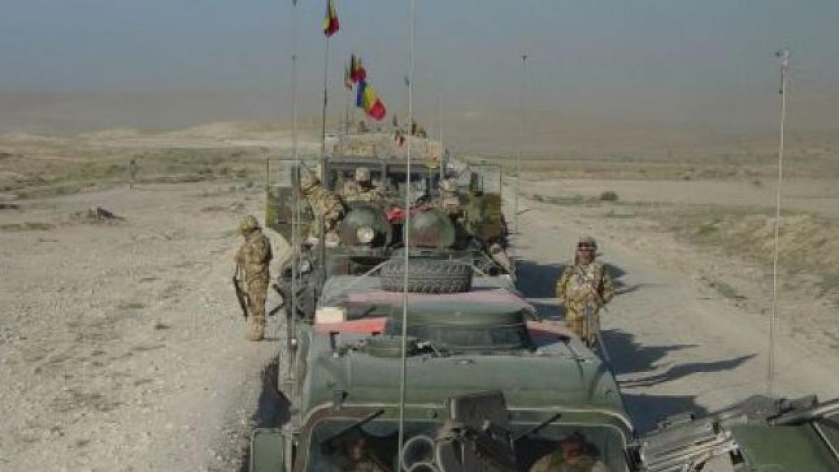 Patru militari români, răniţi în Afganistan