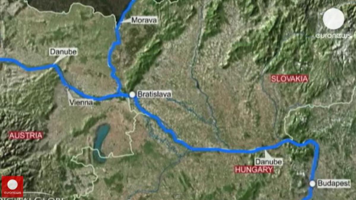 INUNDAŢII în Europa: Nivelul Dunării a depăşit două recorduri istorice în vestul Ungariei. Nivelul maxim, aşteptat luni la Budapesta (VIDEO)