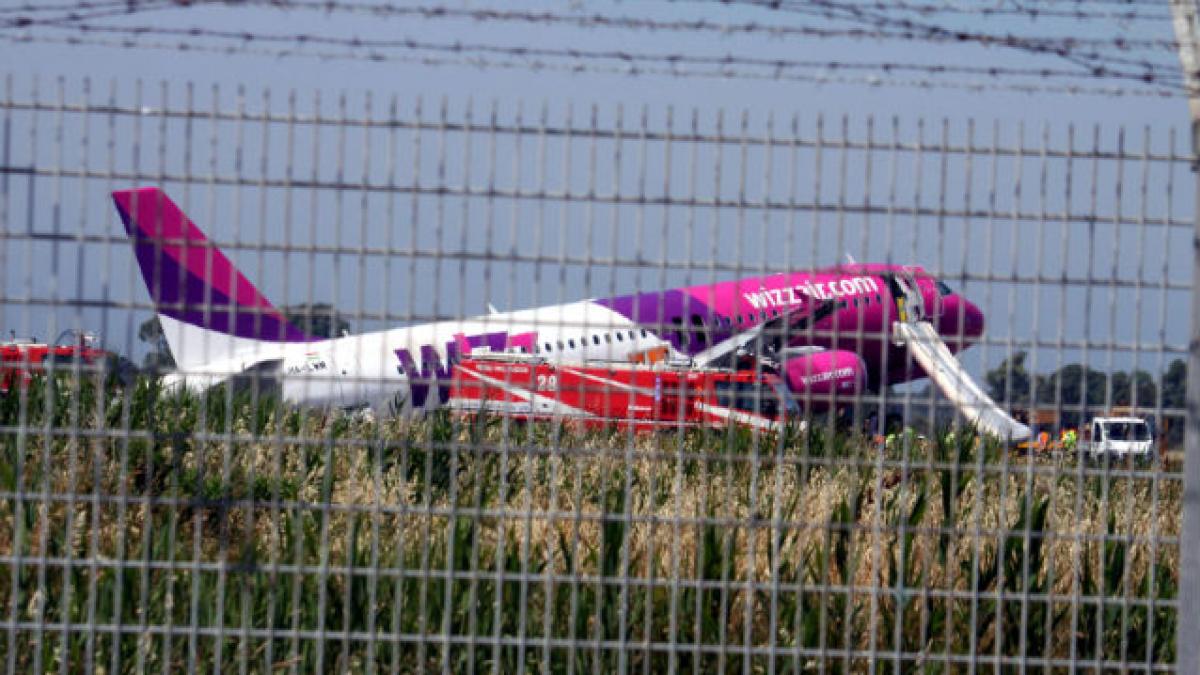 Precizare privind ilustrarea articolului despre aterizarea forţată de pe aeroportul din Roma