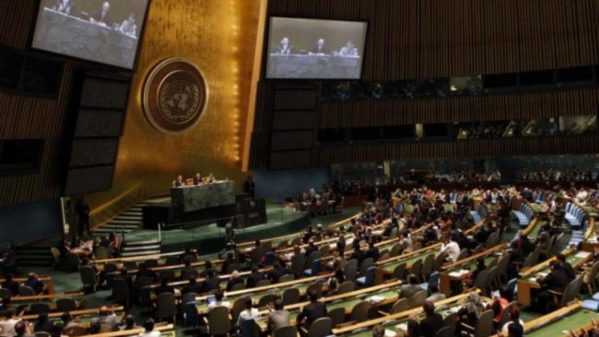 România a fost aleasă vicepreşedinte al Adunării Generale a ONU