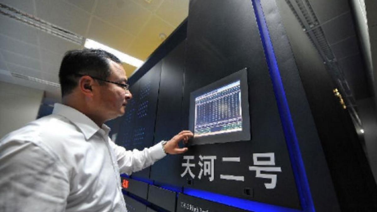 China a dezvoltat cel mai rapid supercomputer din lume. Câte calcule pe secundă poate face?