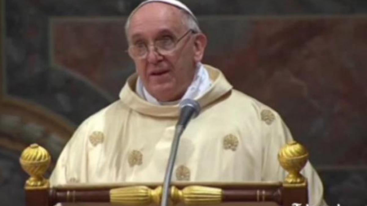 Papa Francisc le aminteşte credinicioşilor, în modul său personal, că averea este o deşertăciune