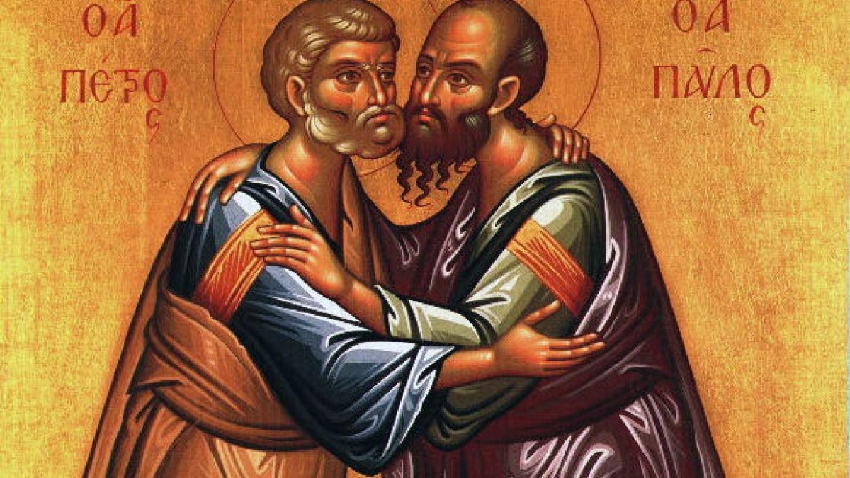 Creştinii îi sărbătoresc sâmbătă pe Sfinţii Apostoli Petru şi Pavel