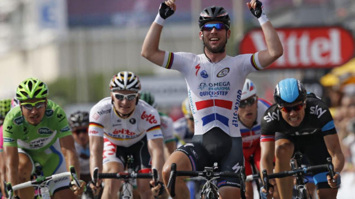 Colecţionarul Mark Cavendish, cel mai rapid om din Marea Buclă!