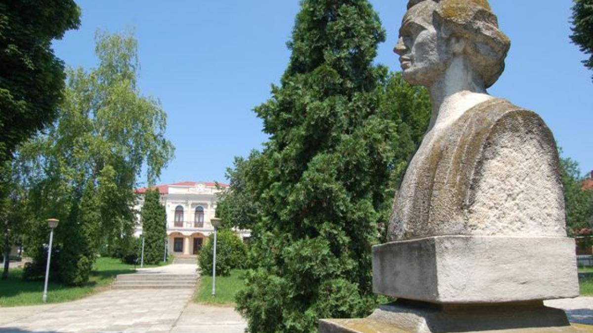 Inedit. Lectură în aer liber la biblioteca din parc, la Iaşi