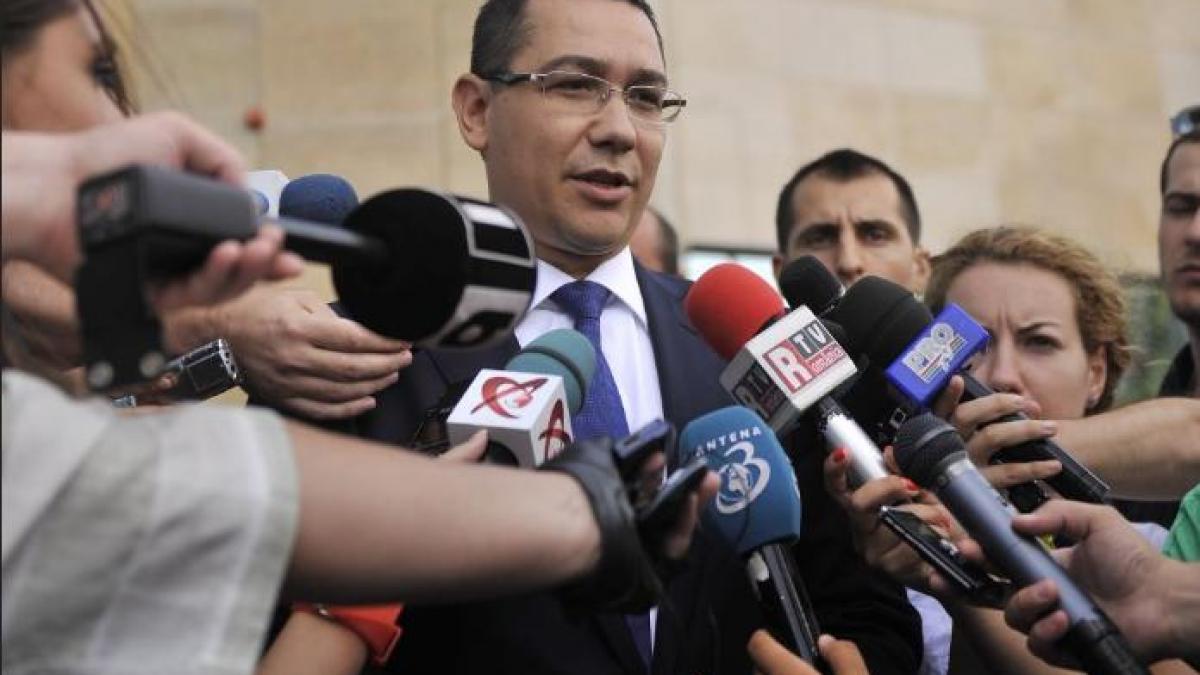 Ponta: Promit să nu mai fac nimic ca să nu îi supăr pe Monica Macovei şi gaşca