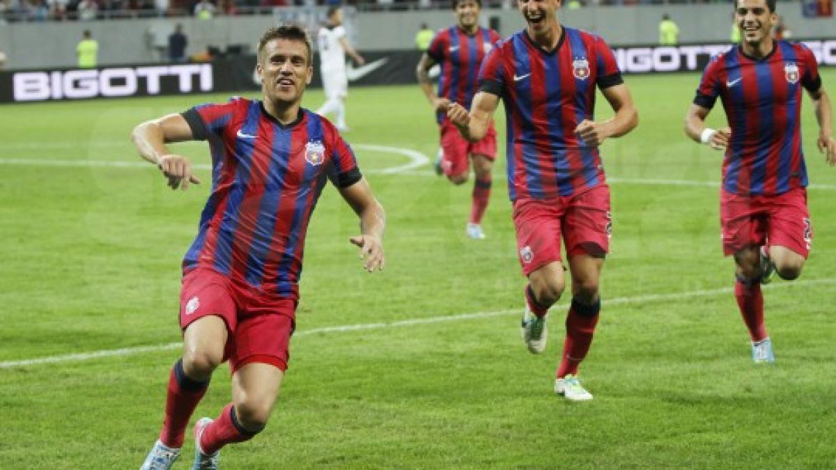 Steaua - Vardar 3:0. Debut perfect al Stelei în noul sezon al Ligii Campionilor