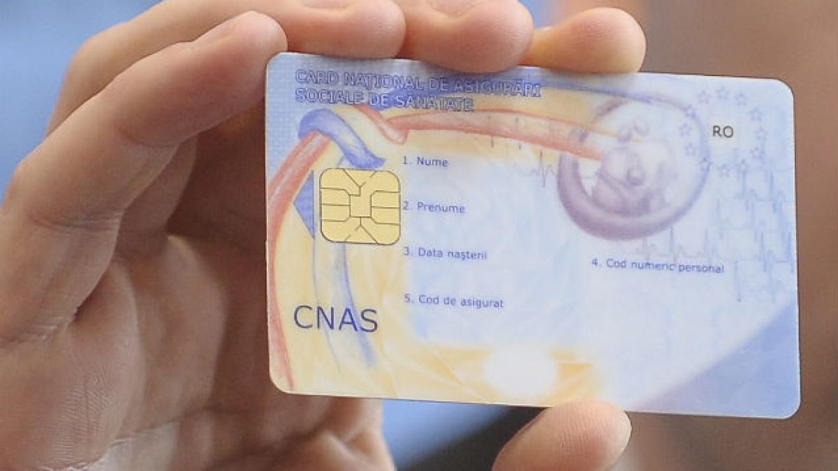 CNAS: Primele 215.000 carduri electronice de sănătate, produse; cel puţin 50.000 vor fi personalizate zilnic