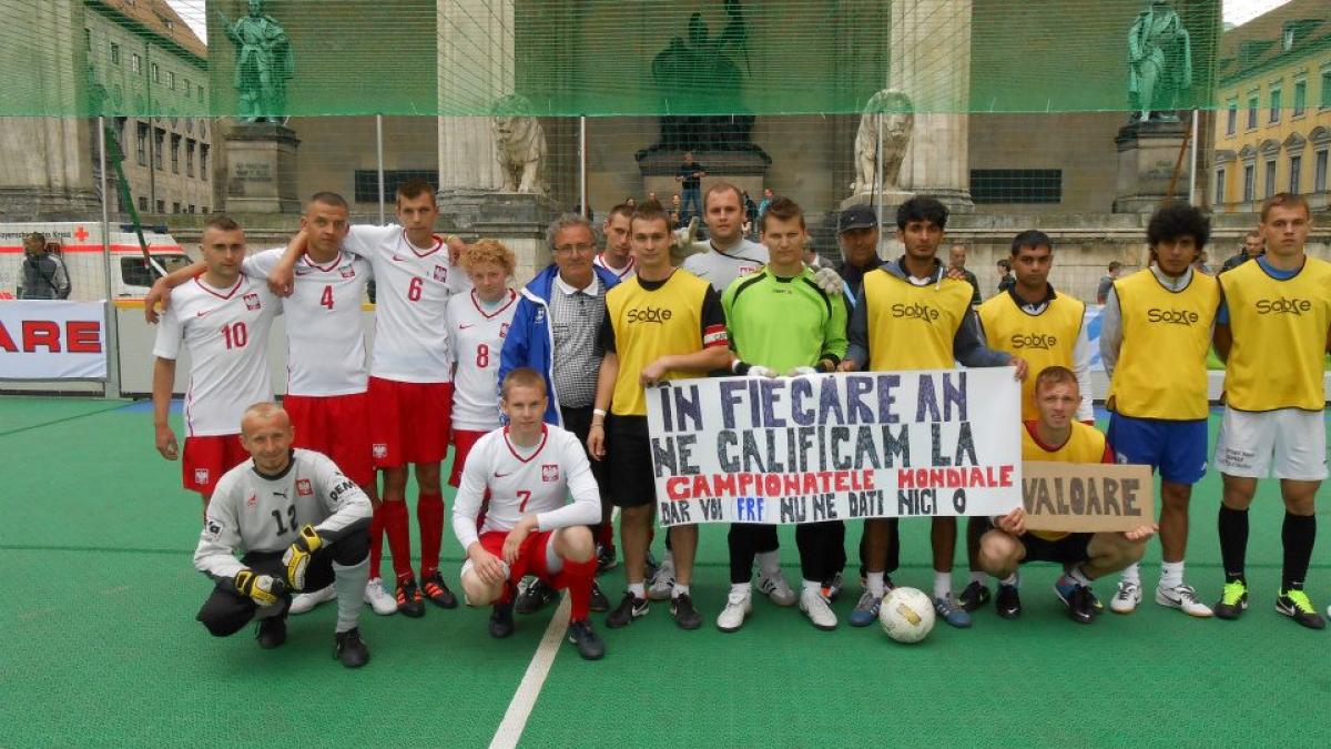 România debutează cu naţionala la Cupa Mondială a Oamenilor Fără Adăpost, "Homeless World Cup" (VIDEO)