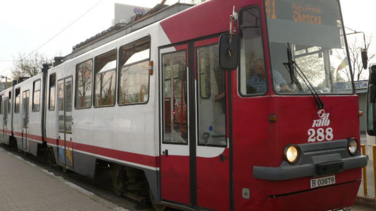 Tramvaiele liniei 41 nu circulă sâmbătă şi duminică