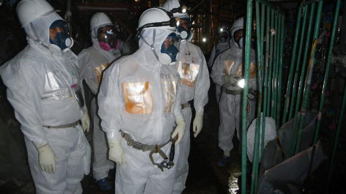 Niveluri extrem de mari de radioactivitate, lângă patru rezervoare de apă contaminată la Fukushima