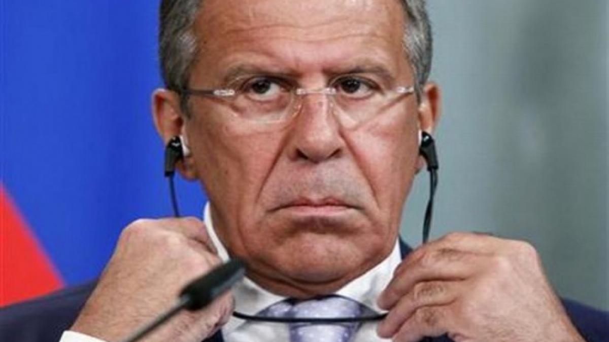 Ministrul rus de Externe: "Avem motive serioase să credem că atacul chimic din Siria a fost o provocare"