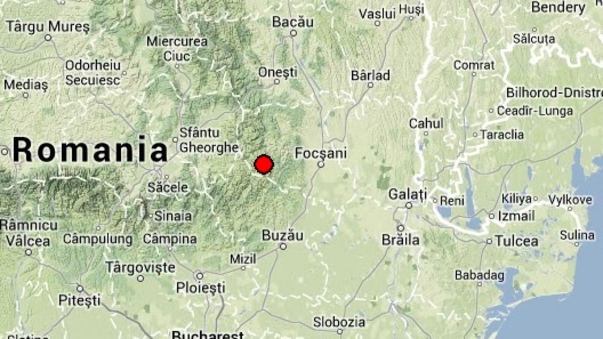 CUTREMUR în Vrancea: Ce magnitudine și la ce adâncime s-a produs seismul